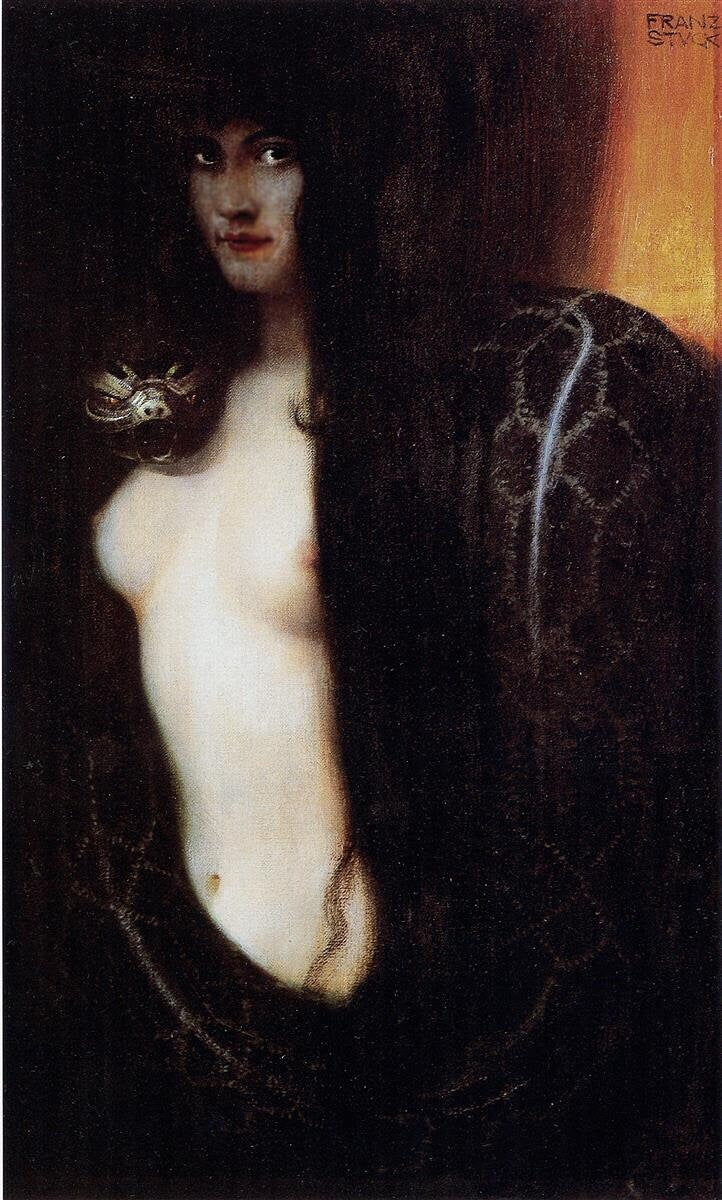 The Sin Painting Eve & Serpent 13" by 19" glossy wall poster