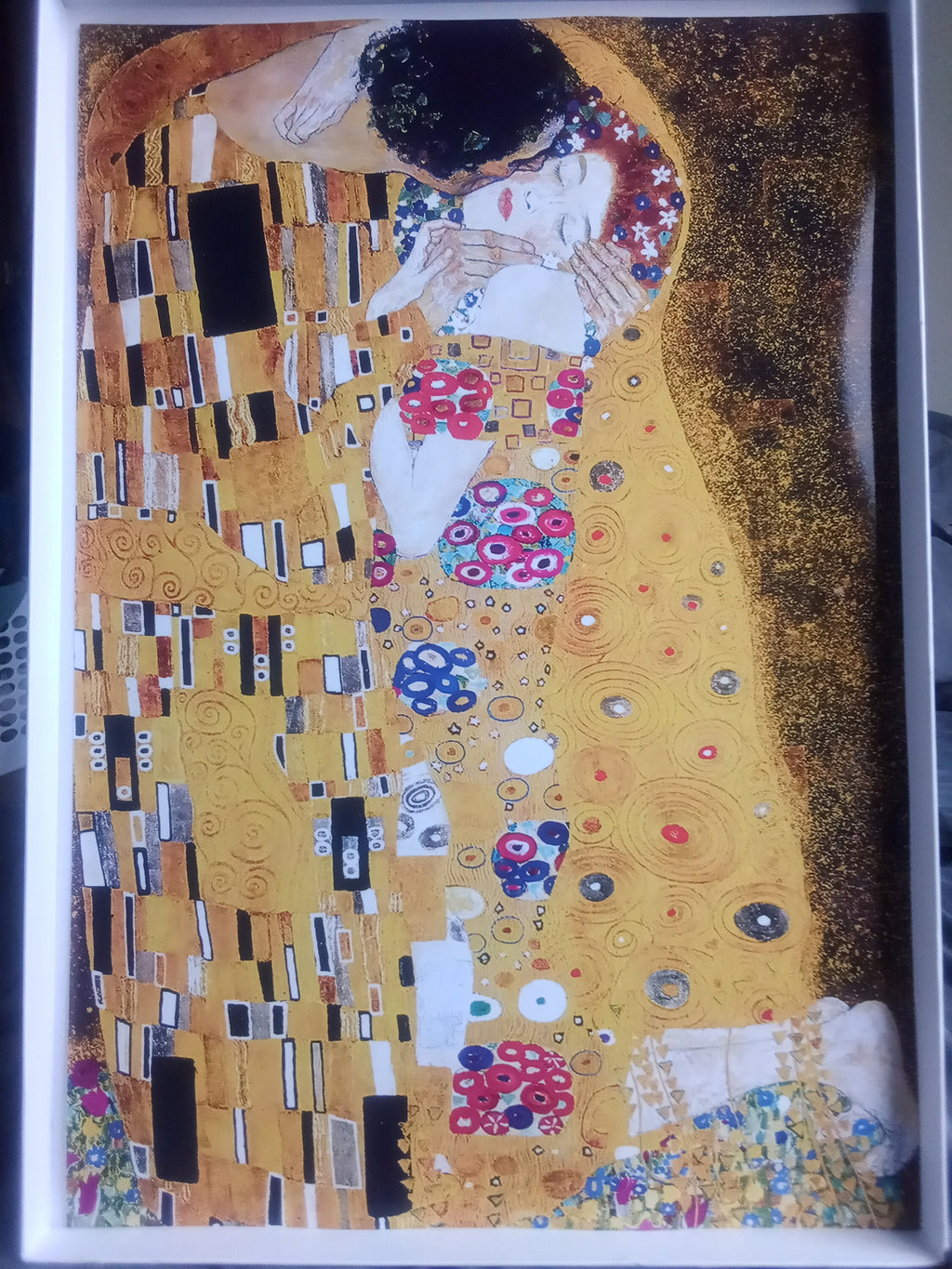 Gustav Klimt The Kiss 13" by 19" glossy wall poster