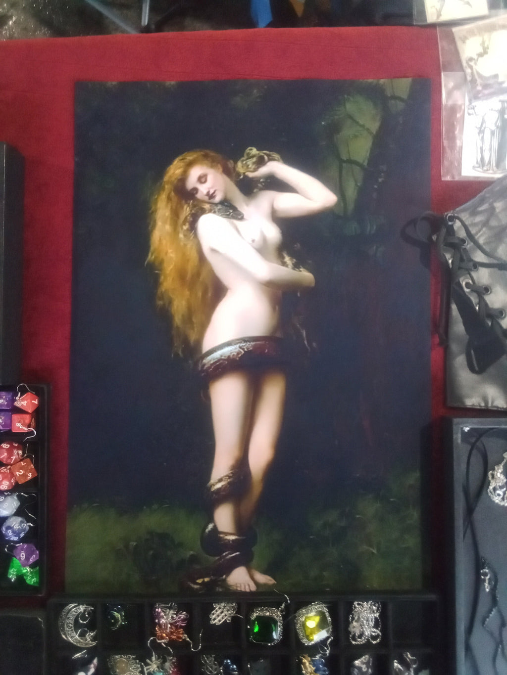 Hail Lilith Satanic 13" by 19" glossy wall poster