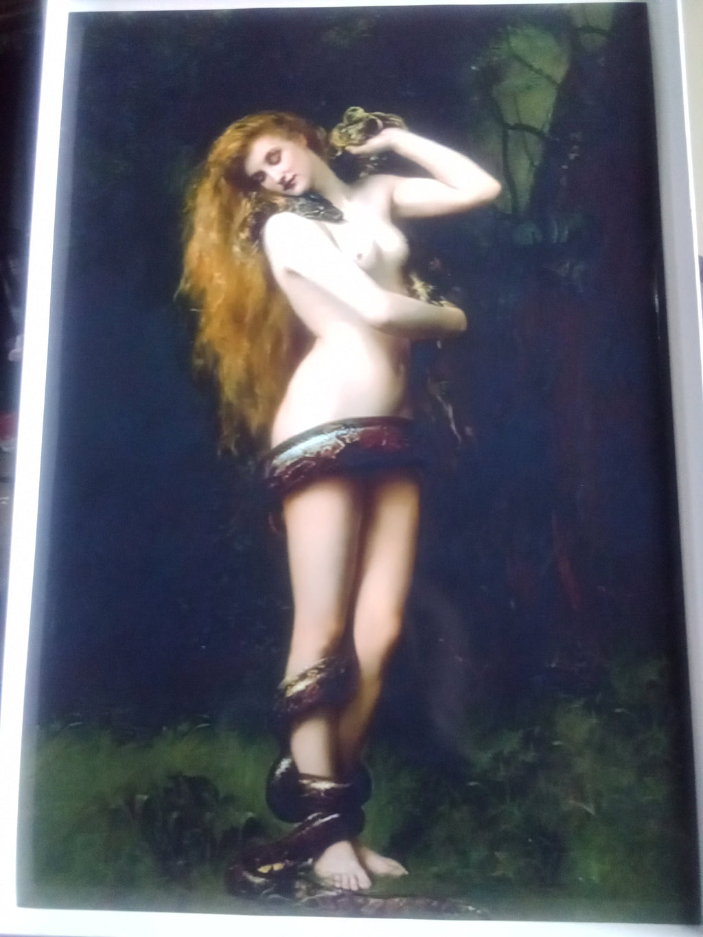 Hail Lilith Satanic 13" by 19" glossy wall poster