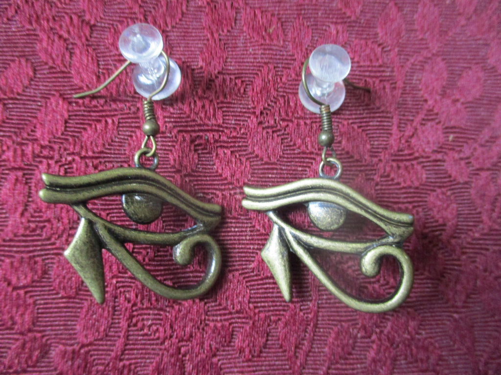 Kemetic Eye of Horus Earrings