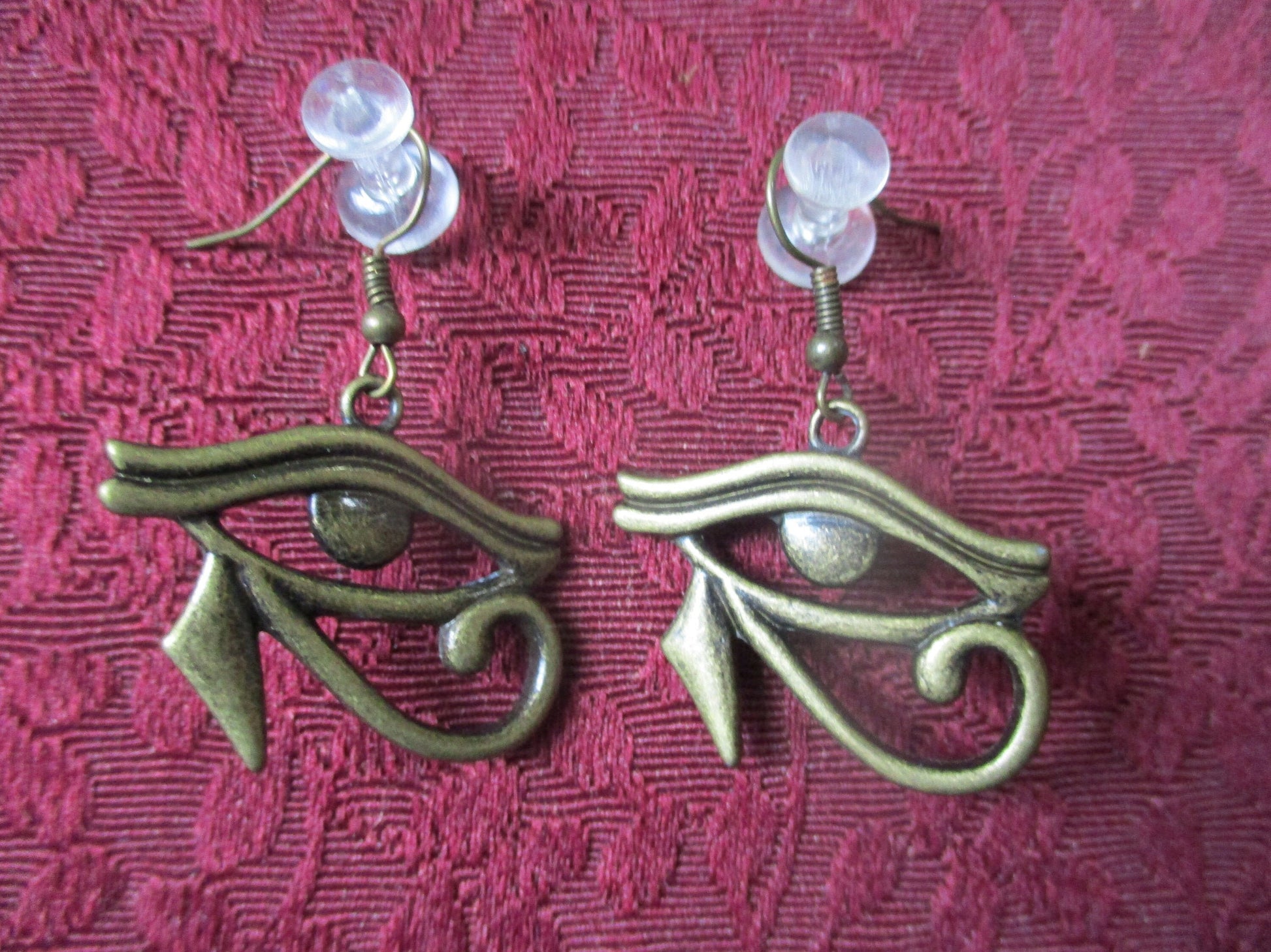 Kemetic Eye of Horus Earrings