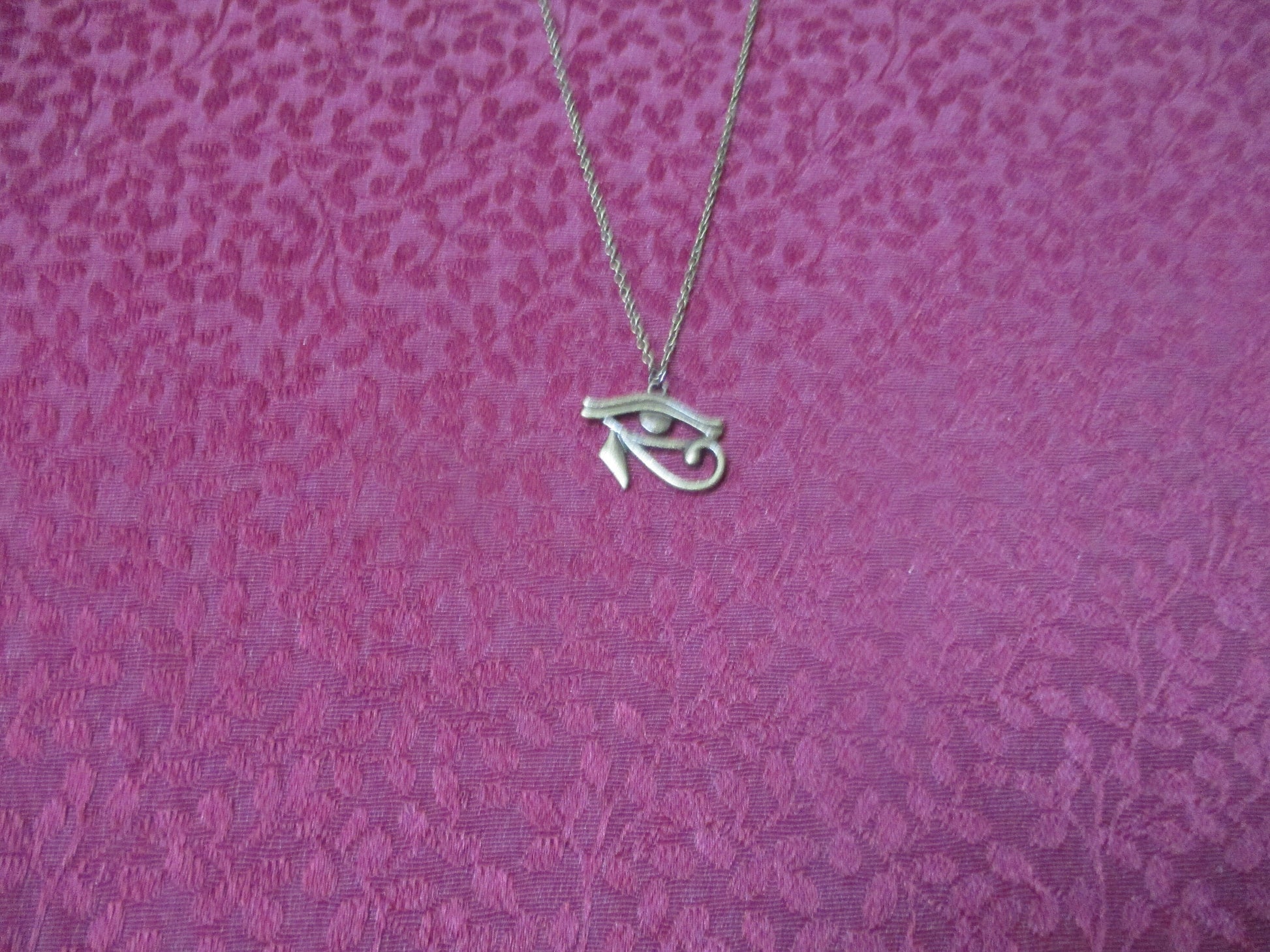 Kemetic Magick Egyptian Eye of Horus Chain pendant