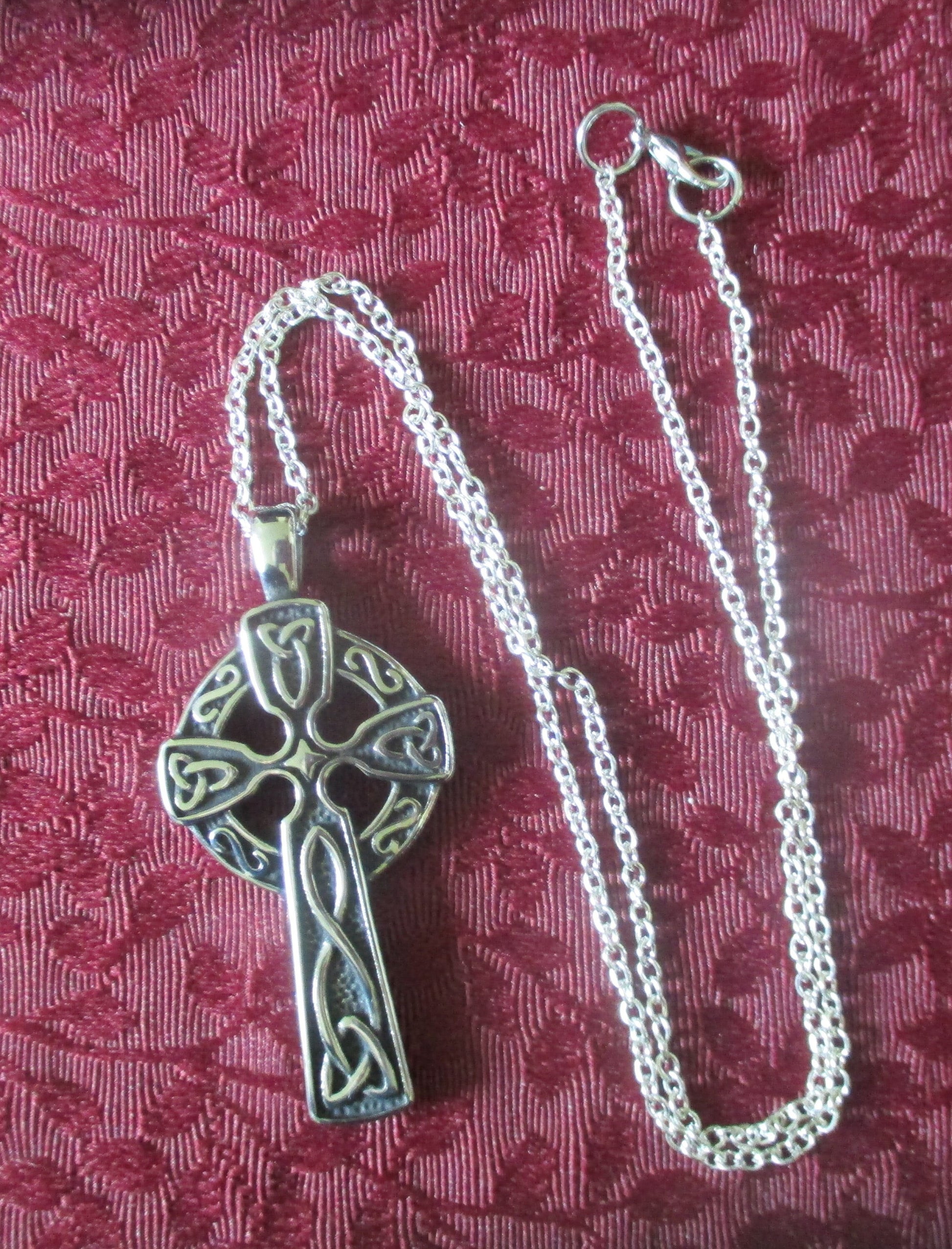 Kawaii Boho Goth Celtic Cross Pendant