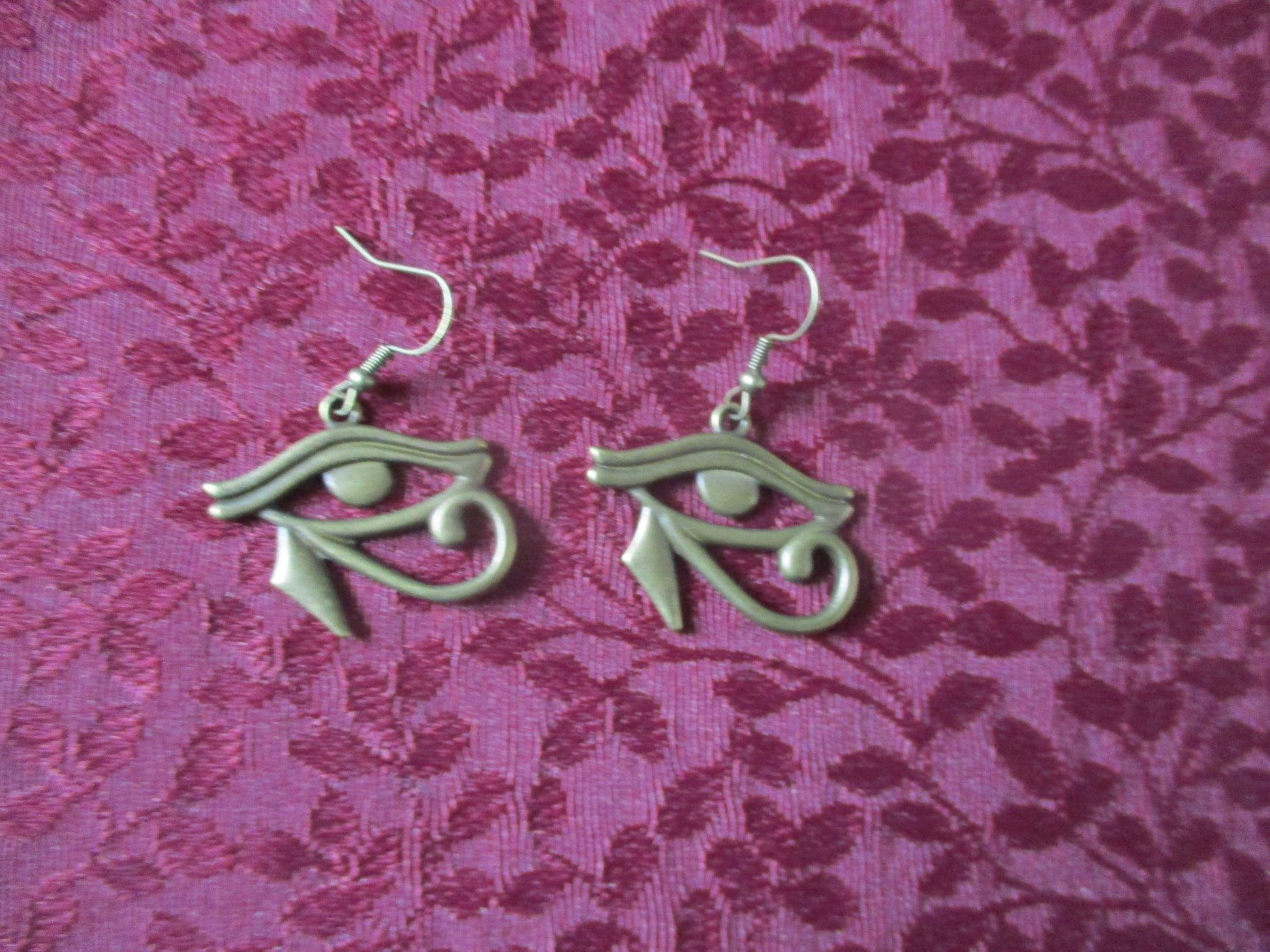 Kemetic Eye of Horus Earrings