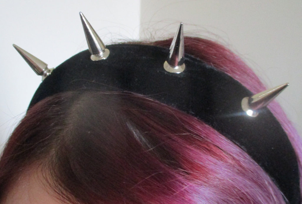 Kawaii Gothic Deathrock punk rock Tree Spike Headband