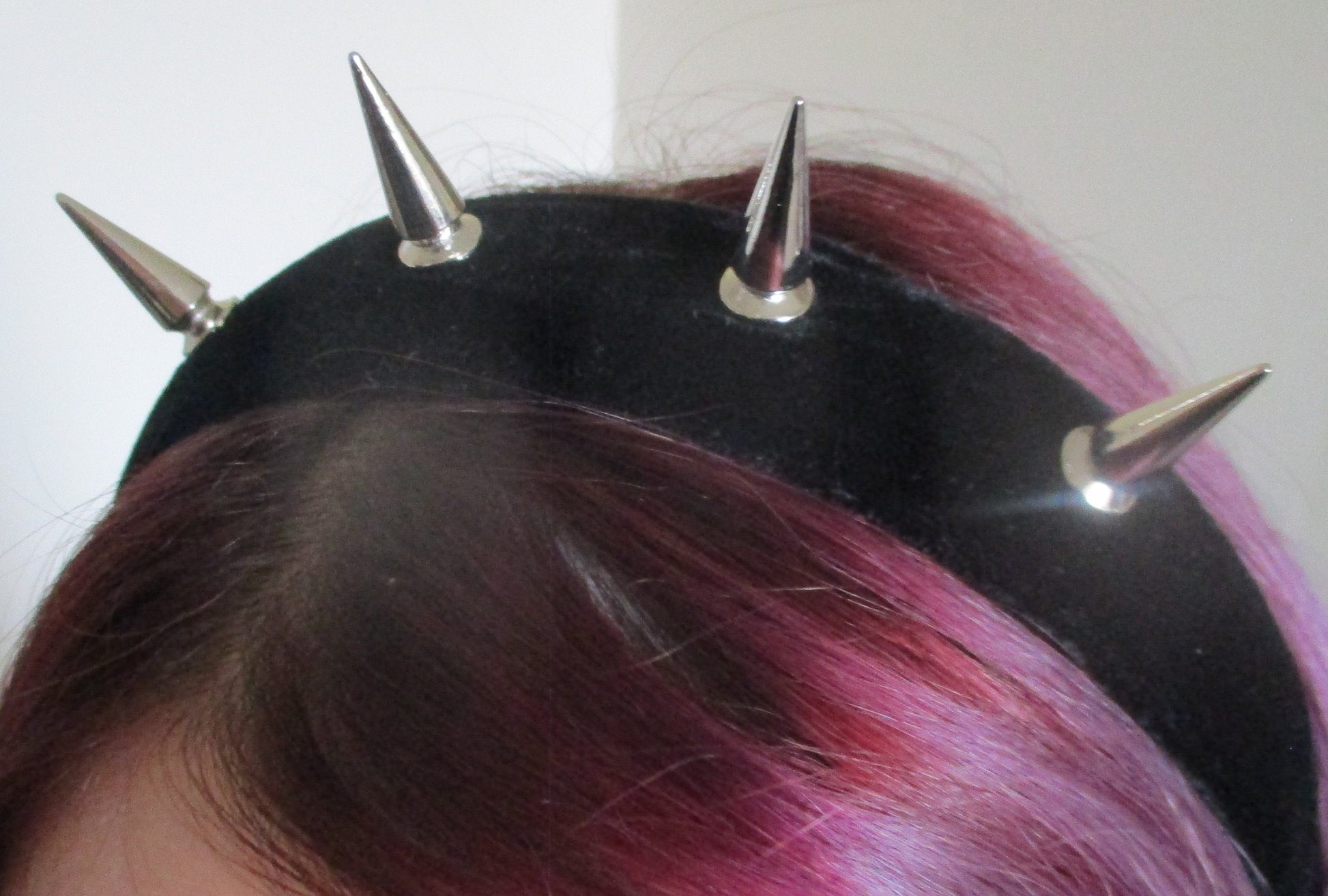 Kawaii Gothic Deathrock punk rock Tree Spike Headband