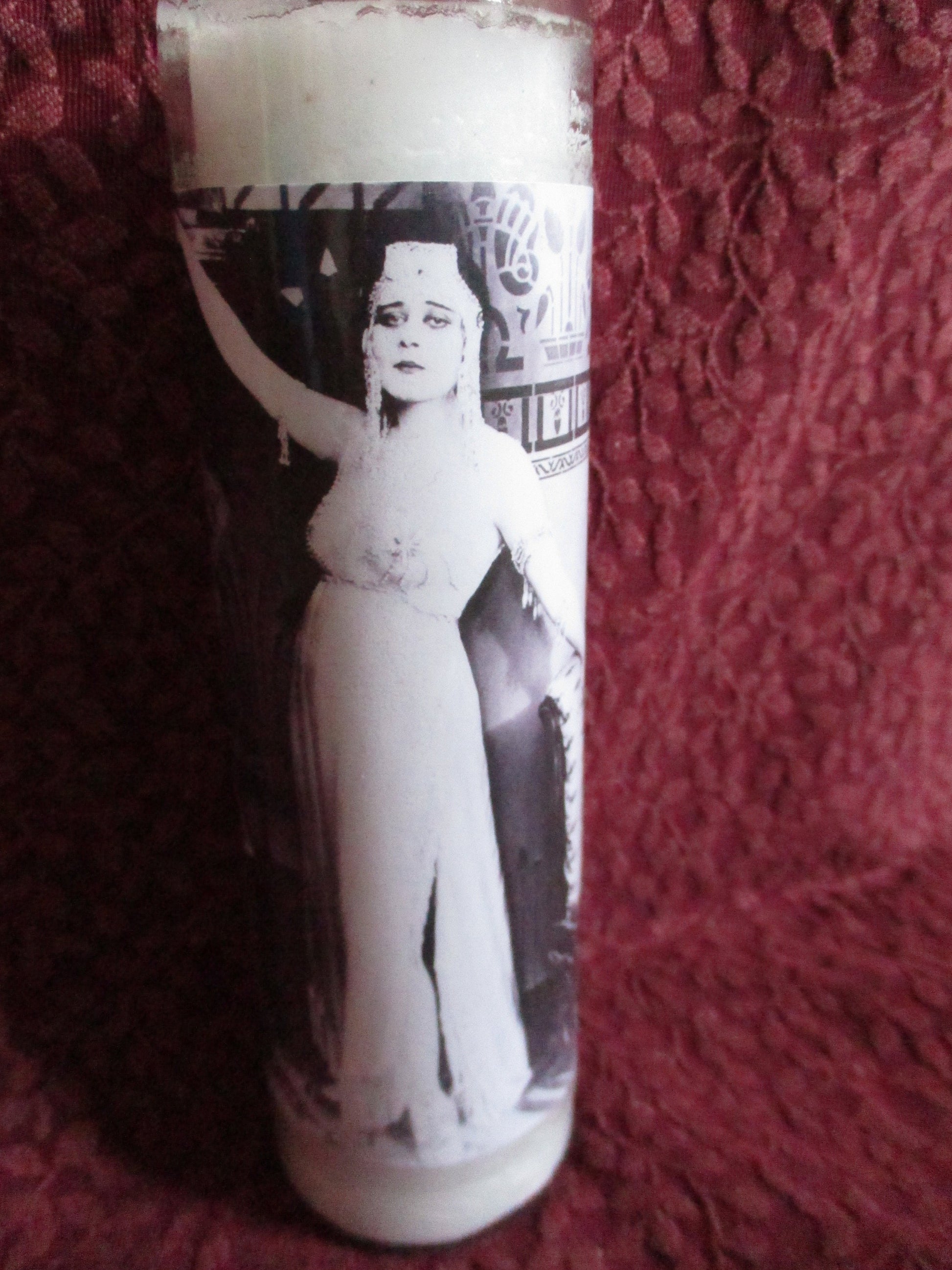 Theda Bara Kemetic Egyptian votive Candle Set