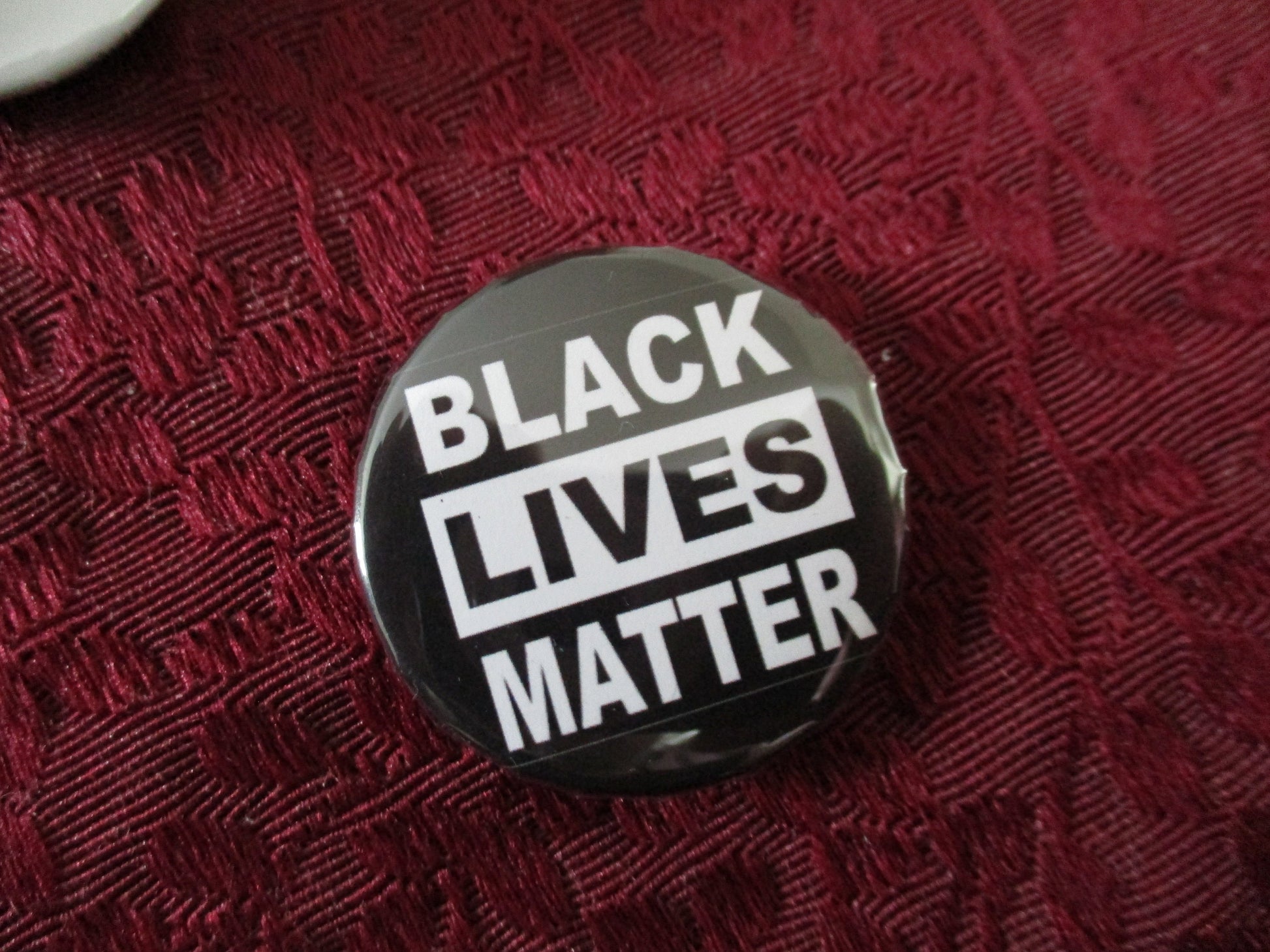 I love Vaccines, Neurodiversity Black Lives Matter BLM political pins buttons 1.46''