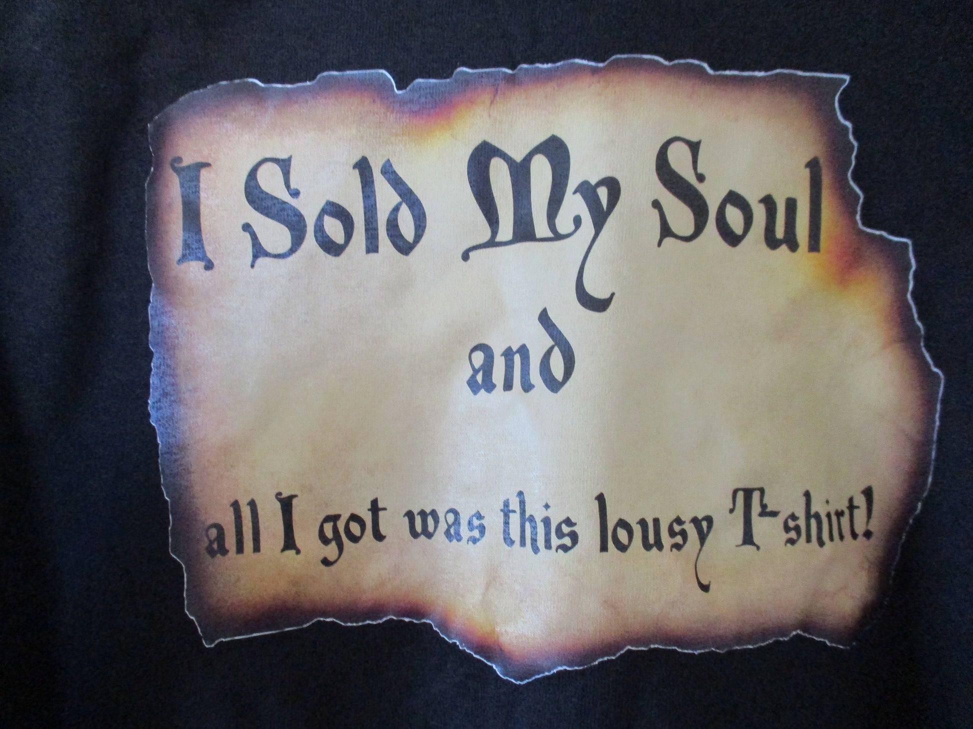 I sold my Soul Satanic HTV Heat Transfer Vinyl Graphic T Shirts & Tank Tops