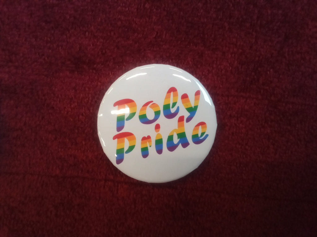 Polyamory Flag & Ethical Non Monogamy F Pride pin buttons 1.46''
