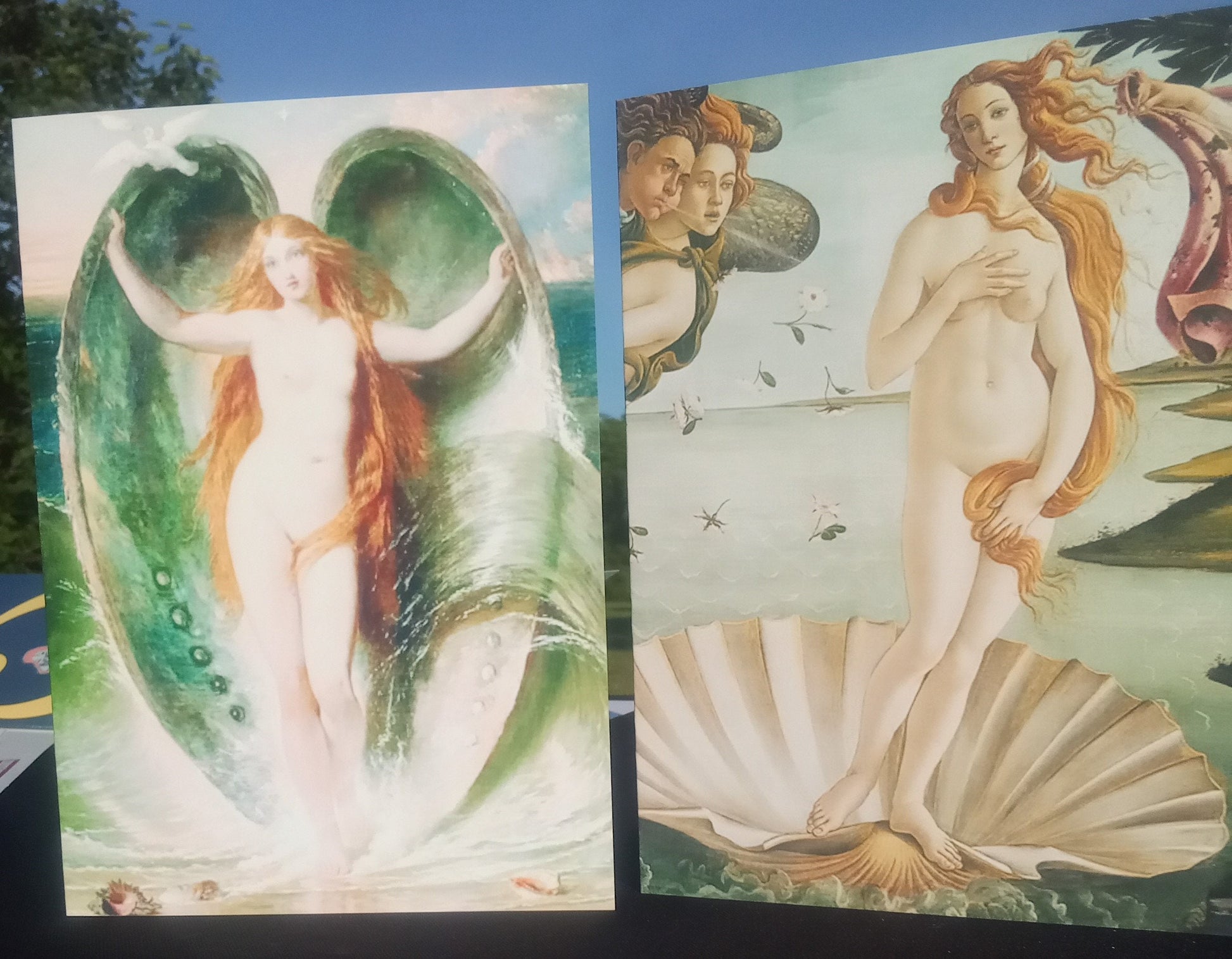 Mighty Aphrodite / Birth of Venus Customizable Greeting Cards