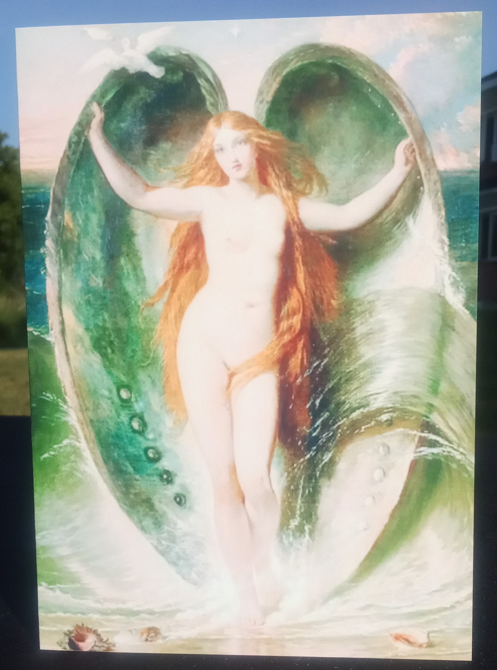 Mighty Aphrodite / Birth of Venus Customizable Greeting Cards