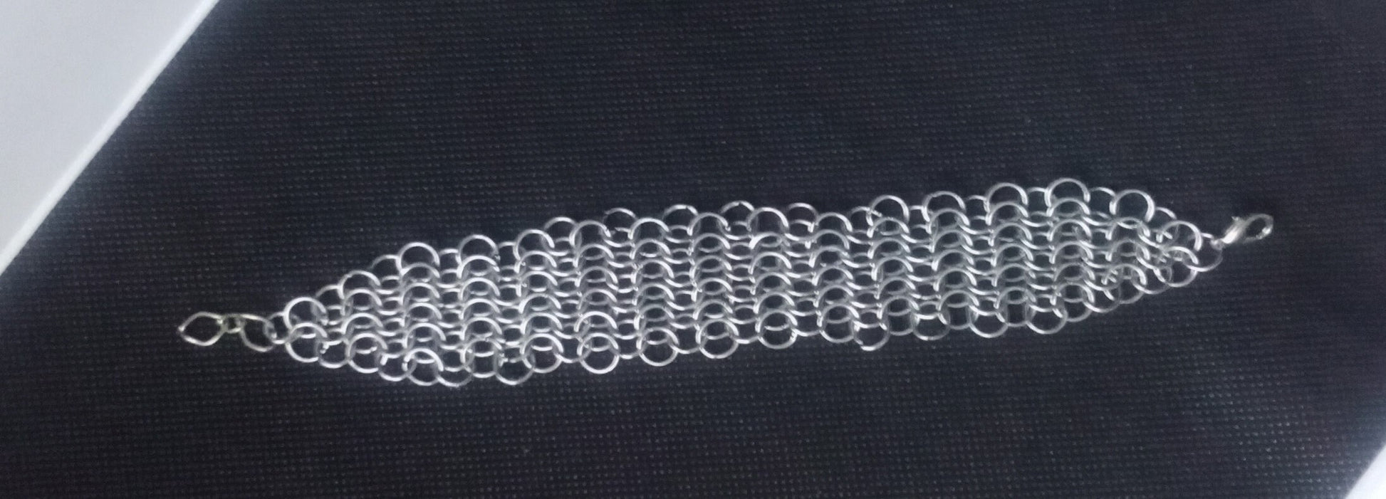Chainmail Bracelet. 4 in 1 European Weave.